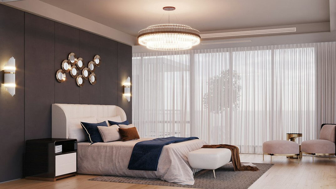 luxury bedroom celebrity home