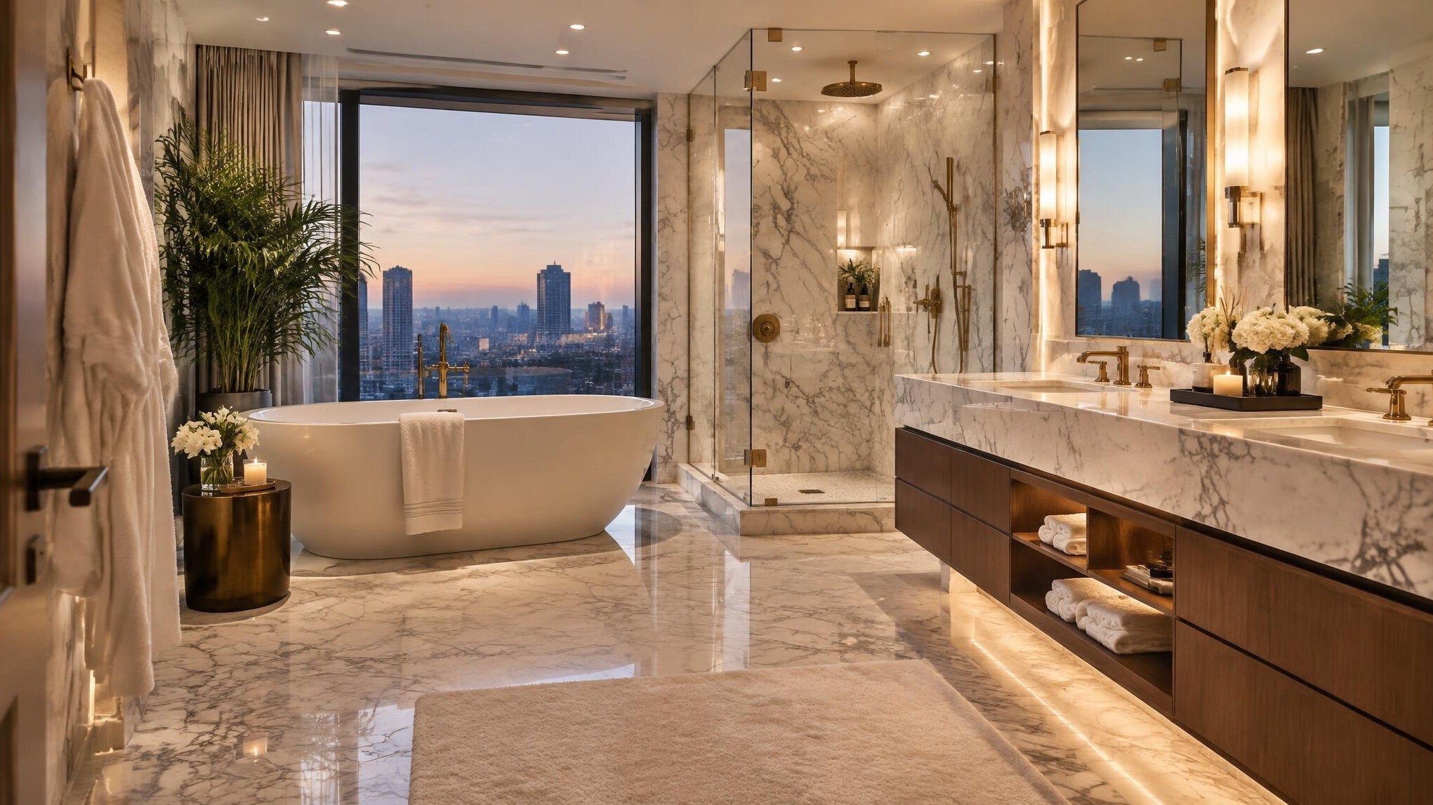 celebrity bathroom design