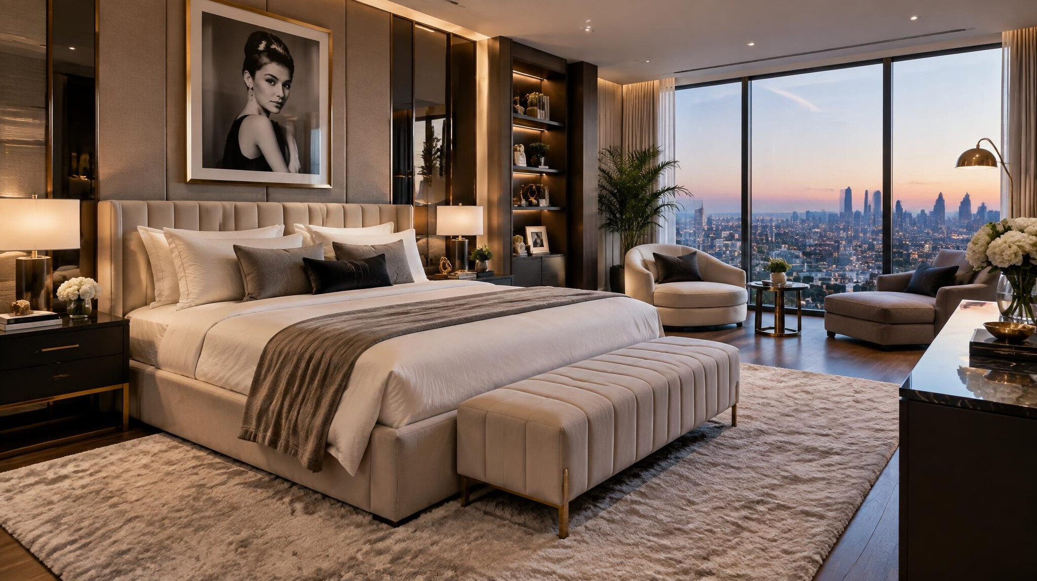 luxury bedroom design
