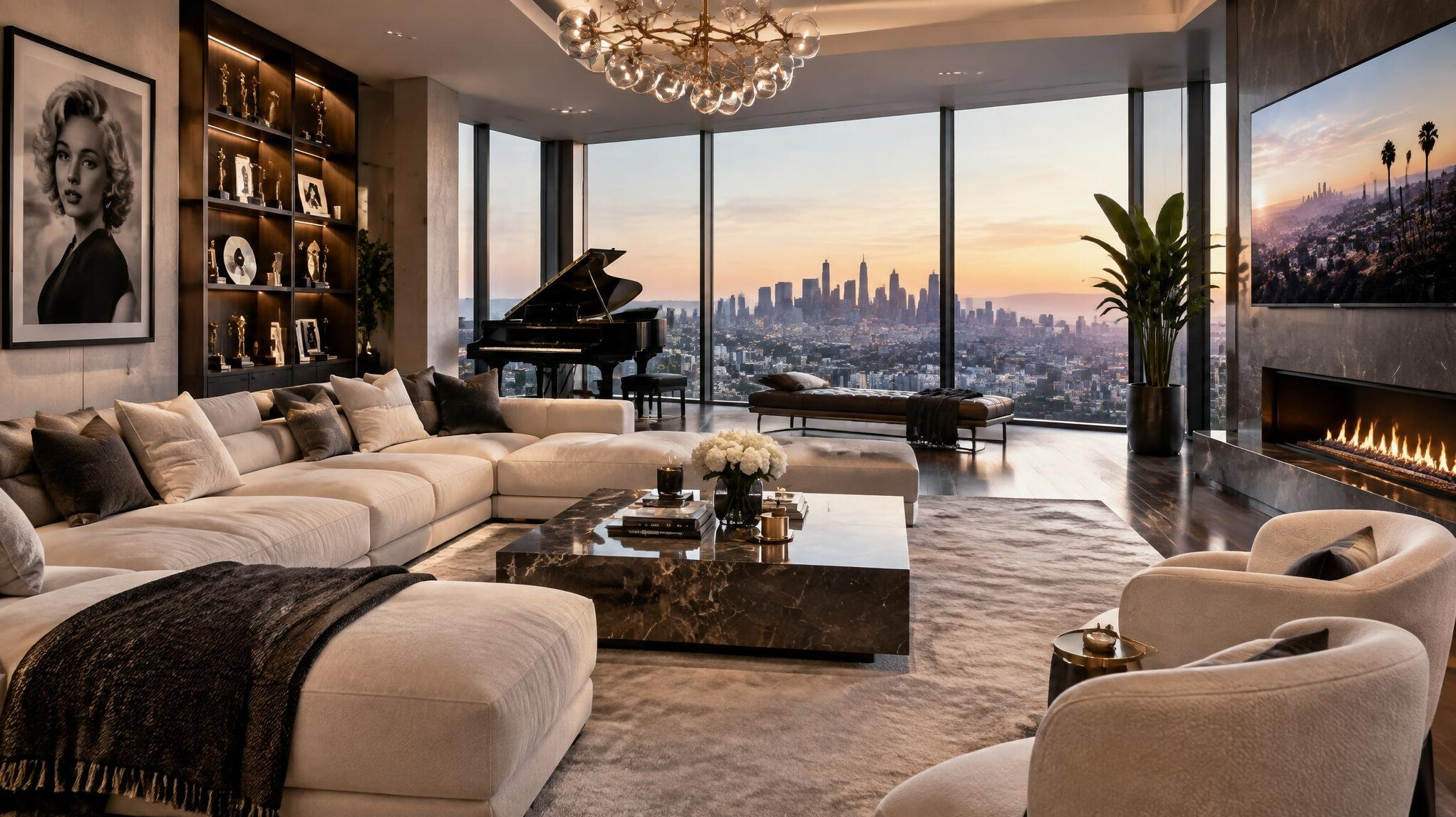 celebrity home interior